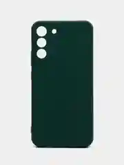 Лесной зеленый чехол силиконовый для Samsung Galaxy S22 Plus, Самсунг Галакси С22 Плюс