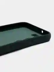 Тёмно-зелёный чехол для Samsung Galaxy S23 (Самсунг Галакси С23), силиконовый