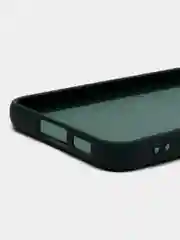 Тёмно-зелёный чехол для Samsung Galaxy S23 (Самсунг Галакси С23), силиконовый