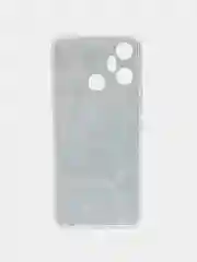 Бирюзовый чехол на Infinix Smart 6 Plus / Инфиникс Смарт 6 Плюс с рисунком, защита камеры
