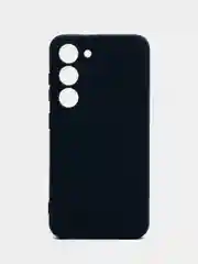 Темно-синий чехол для Samsung Galaxy S23 (Самсунг Галакси С23), силиконовый