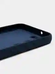 Темно-синий чехол для Samsung Galaxy S23 (Самсунг Галакси С23), силиконовый