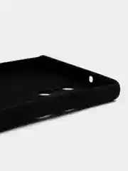 Черный чехол для Samsung Galaxy S23 Ultra (Самсунг Галакси С23 Ультра), силиконовый