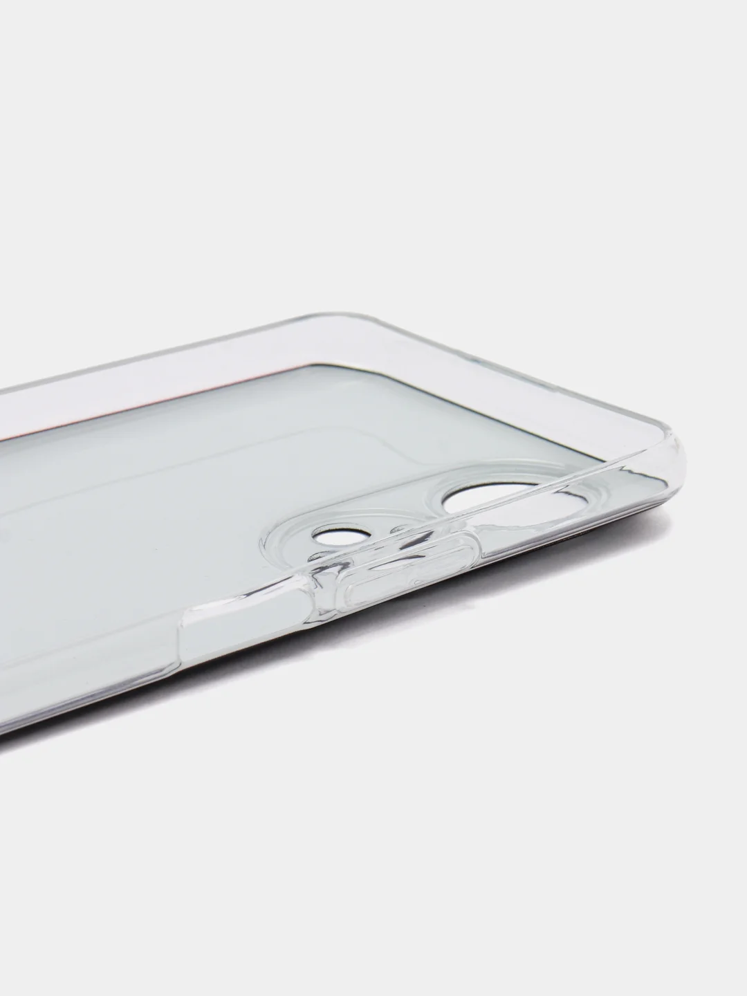 Черный силиконовый чехол на Honor X7 2022 / Хонор Х7 2022 прозрачный, с рисунком, защита камеры