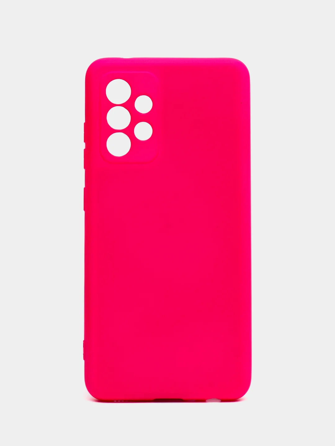 Вишнёвый чехол Samsung Galaxy A52 / A52s, Галакси А52, силиконовый Silicone Cover с закрытым низом