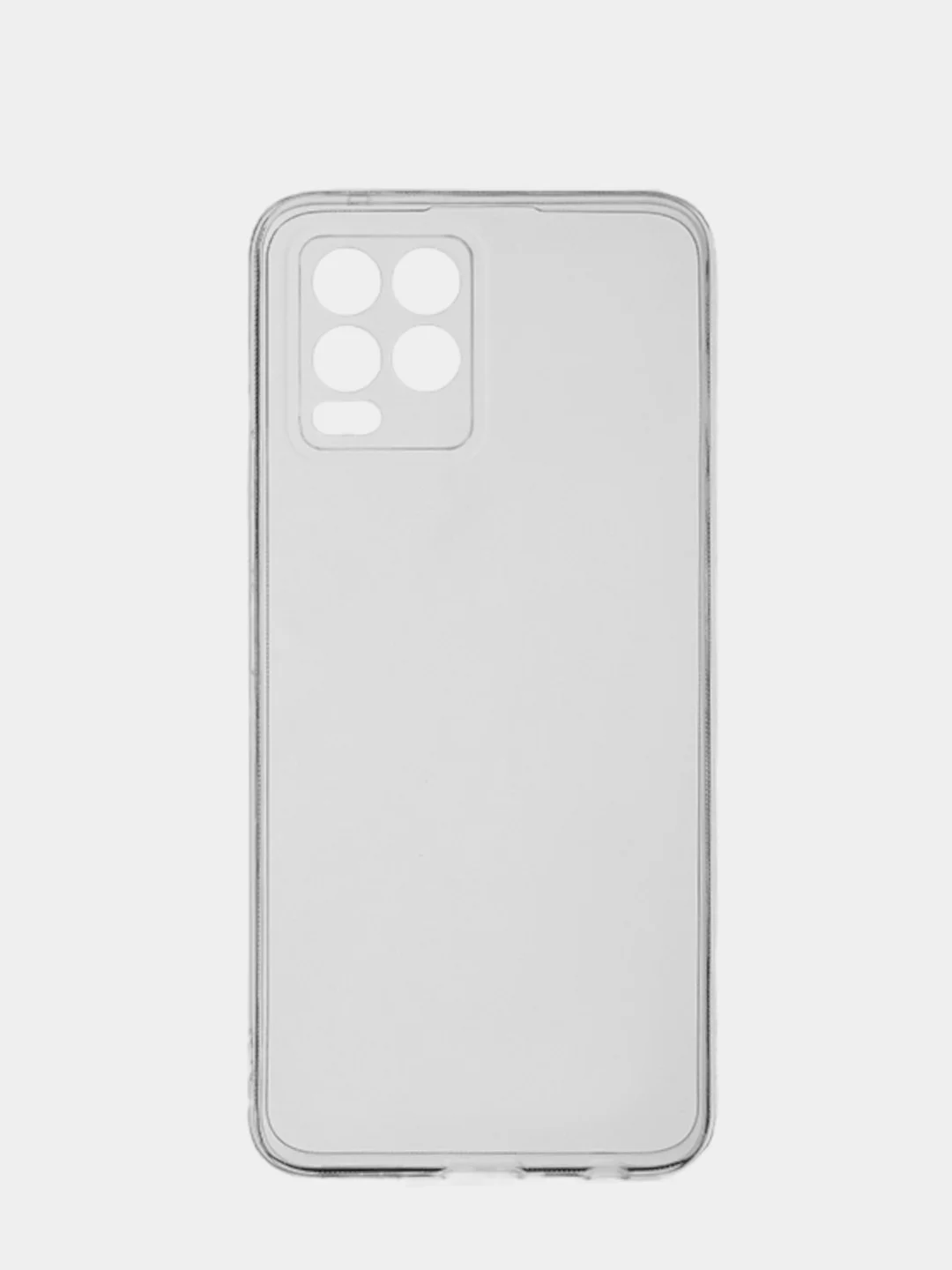 Прозрачный чехол для Realme 8 / Realme 8 Pro (Реалми 8 / 8 Про), прозрачный, силиконовый