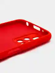 Красный чехол силиконовый Silicone Cover для Xiaomi Redmi 10 (Сяоми Редми 10)