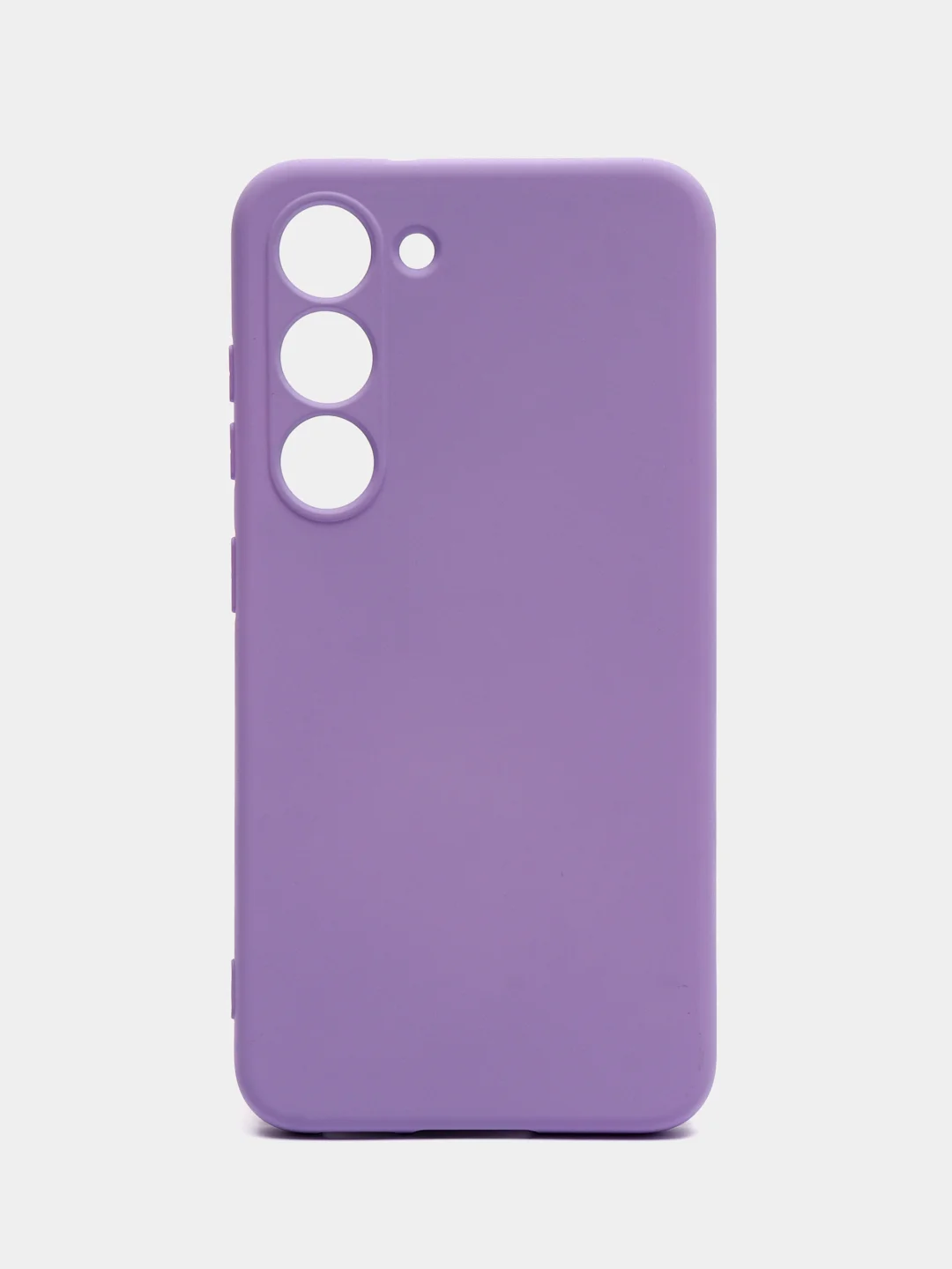 Лавандовый чехол для Samsung Galaxy S23 (Самсунг Галакси С23), силиконовый