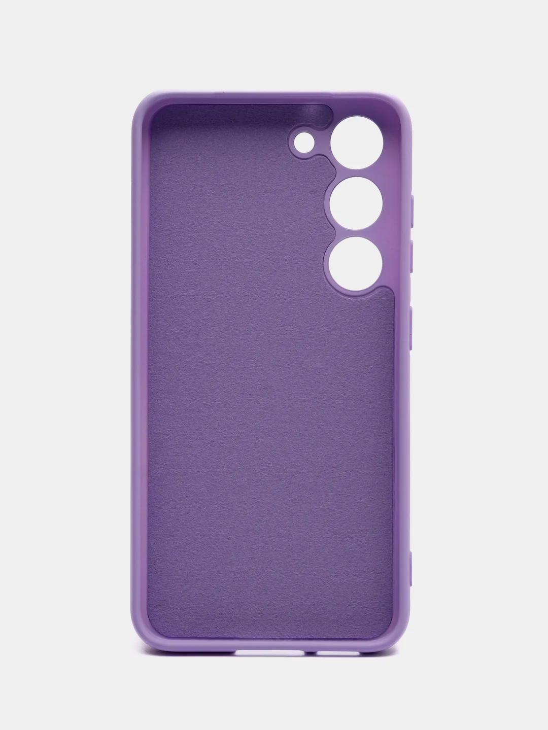 Лавандовый чехол для Samsung Galaxy S23 (Самсунг Галакси С23), силиконовый