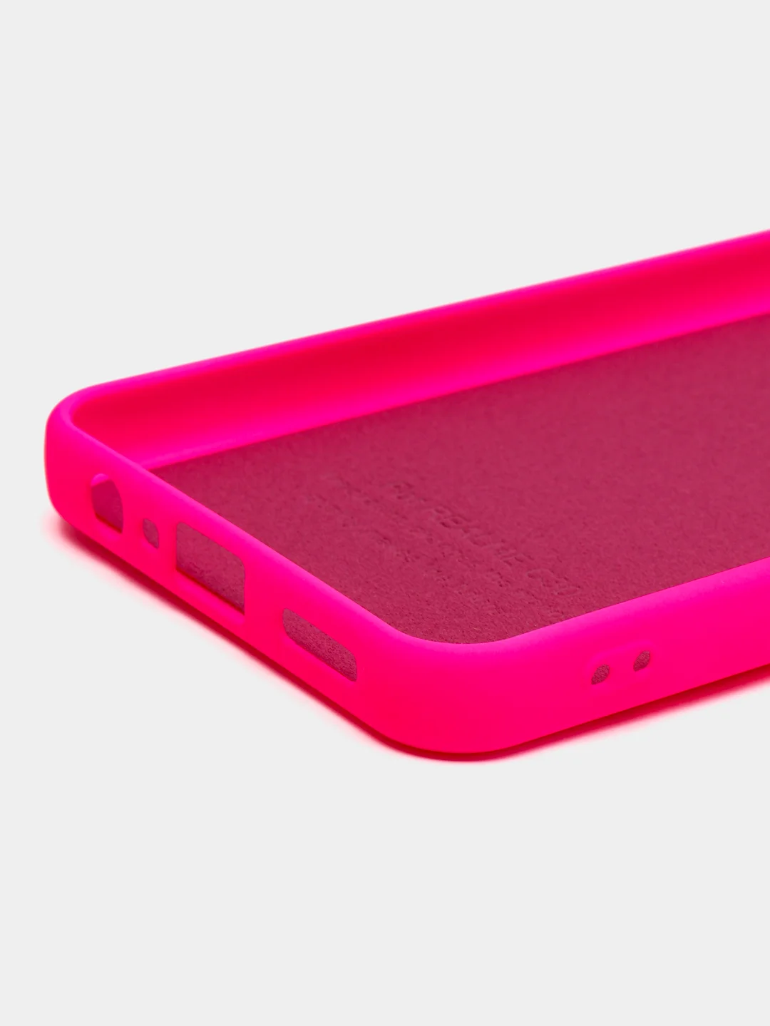 Тёмно-розовый чехол Silicone Cover для Realme C30 C30s Narzo 50i Prime Реалми С30 С30С Нарзо силиконовый