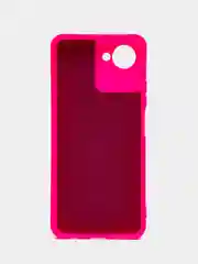 Тёмно-розовый чехол Silicone Cover для Realme C30 C30s Narzo 50i Prime Реалми С30 С30С Нарзо силиконовый