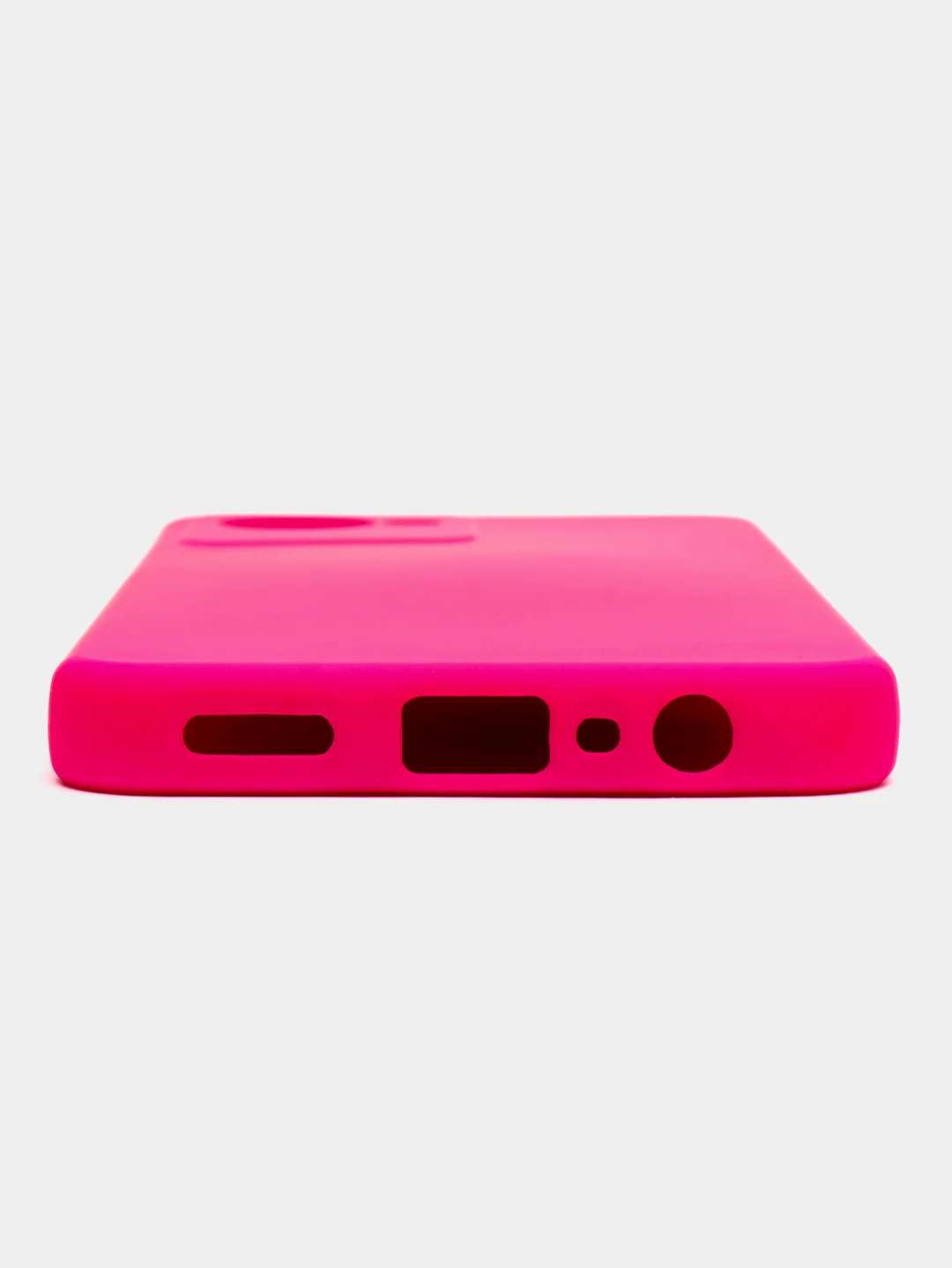 Тёмно-розовый чехол Silicone Cover для Realme C30 C30s Narzo 50i Prime Реалми С30 С30С Нарзо силиконовый