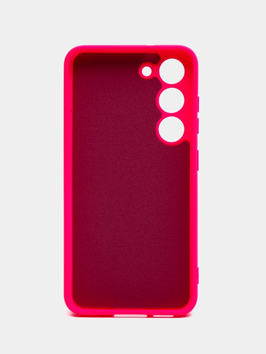 Фуксия чехол для Samsung Galaxy S23 (Самсунг Галакси С23), силиконовый