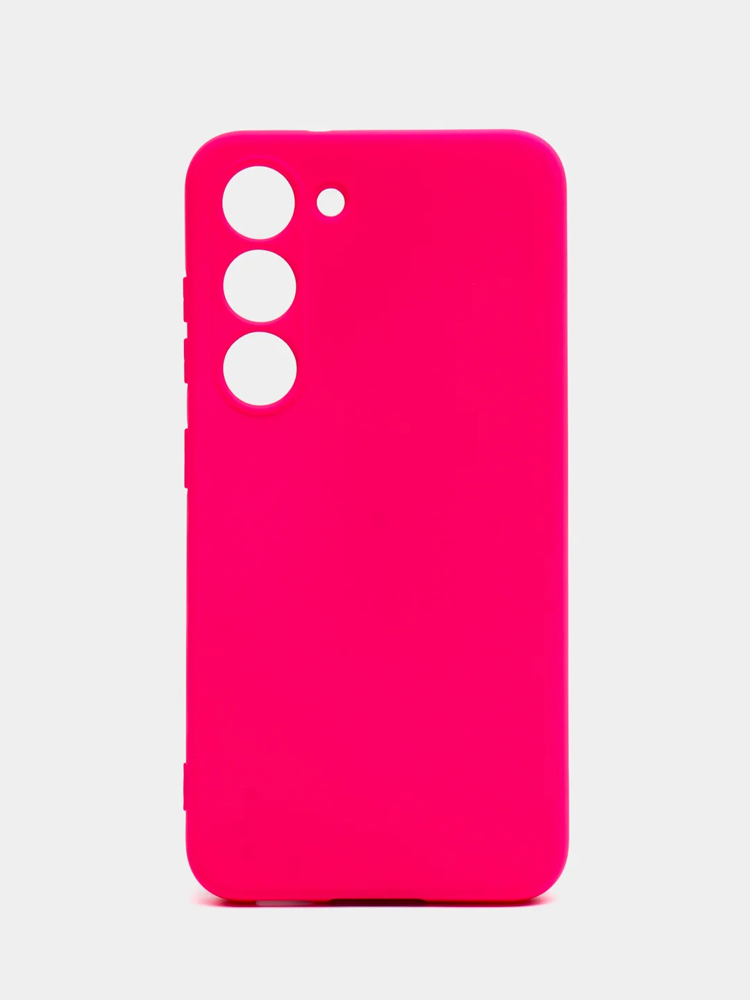 Фуксия чехол для Samsung Galaxy S23 (Самсунг Галакси С23), силиконовый
