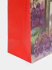 Светло-жёлтый подарочный пакет под бутылку