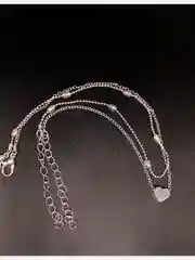 Серебряный пляжный браслет на ногу