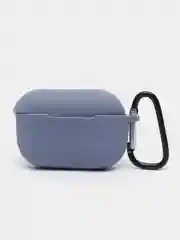 Синий меланж силиконовый чехол для наушников Apple Airpods Pro