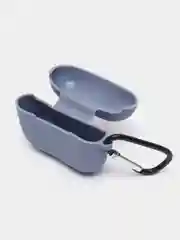 Синий меланж силиконовый чехол для наушников Apple Airpods Pro