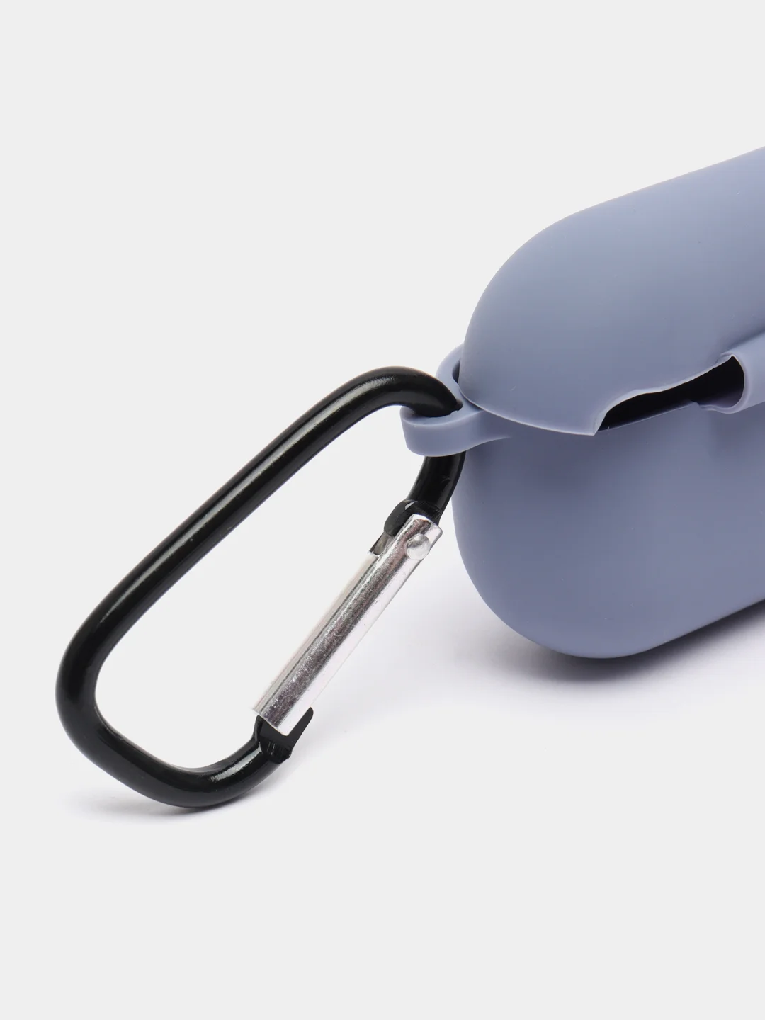 Синий меланж силиконовый чехол для наушников Apple Airpods Pro