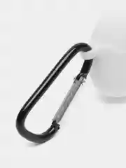 Белый силиконовый чехол для наушников Apple Airpods Pro
