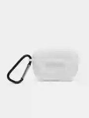 Белый силиконовый чехол для наушников Apple Airpods Pro