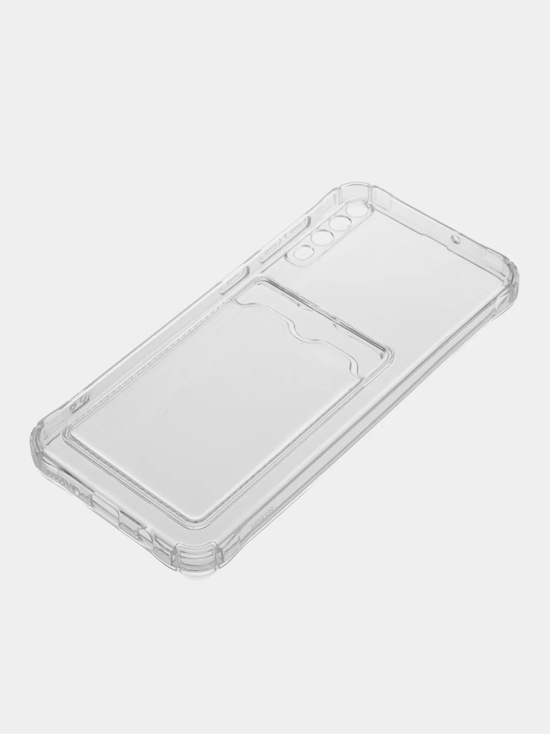 Прозрачный чехол с карманом для карт на Samsung А12, А51/M40S, А32, A30S/A50/A50S, A30, A52, A72, А13