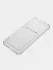 Прозрачный чехол с карманом для карт на Samsung А12, А51/M40S, А32, A30S/A50/A50S, A30, A52, A72, А13