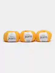 Лимонный пряжа Джинс Ярн Арт YarnArt Jeans 50 г, 160 м
