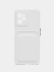 Чехол с защитой камеры и карманом для пластиковой карты для REALME C35