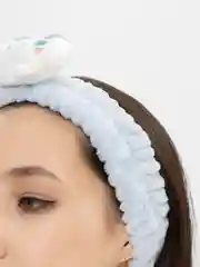 Голубой повязка косметическая на голову, плюшевая "Hello Kitty", Kuromi, My Melody, 4 вида