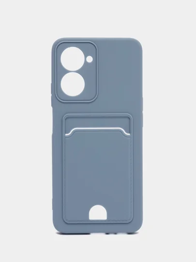 Ледяной чехол REALME C33 с защитой камеры и карманом для карты