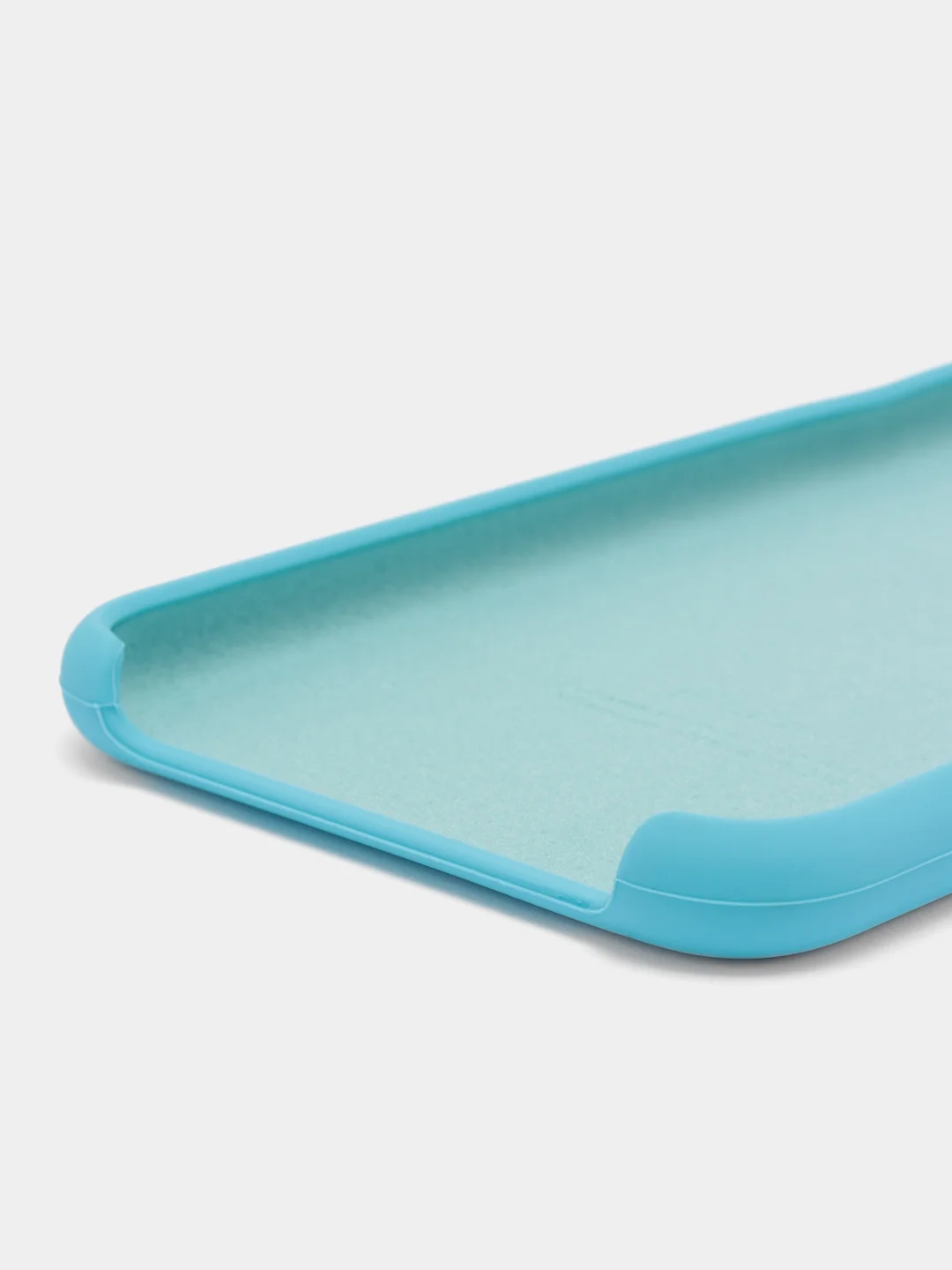 Ледяной чехол Silicone Case для iPhone 7, 8, SE 2020, с открытым низом