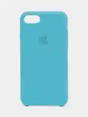 Ледяной чехол Silicone Case для iPhone 7, 8, SE 2020, с открытым низом