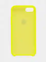 Золотой чехол Silicone Case для iPhone 7, 8, SE 2020, с открытым низом