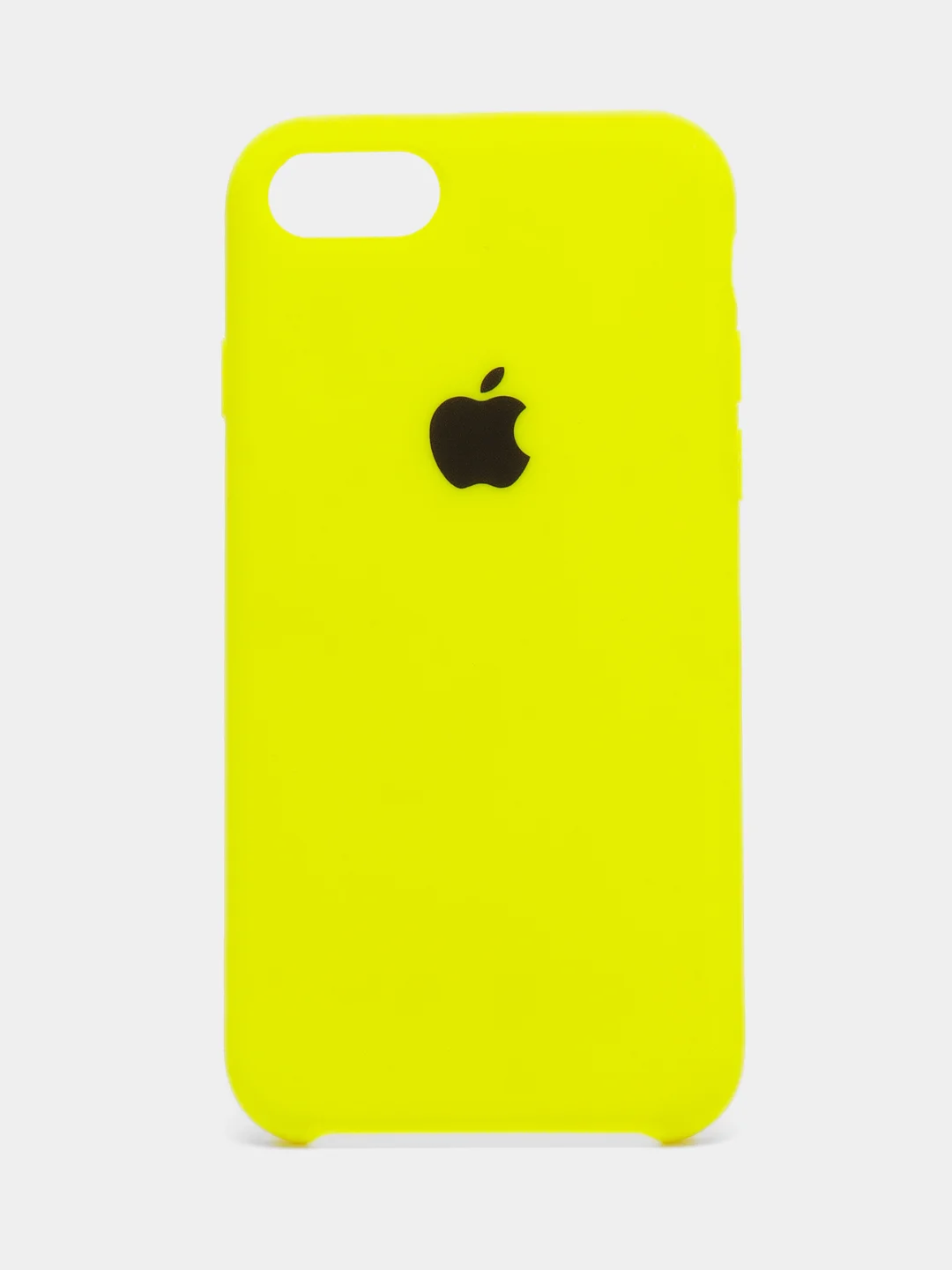 Золотой чехол Silicone Case для iPhone 7, 8, SE 2020, с открытым низом