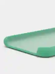 Мятный чехол Silicone Case для iPhone 7, 8, SE 2020, с открытым низом