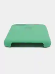 Мятный чехол Silicone Case для iPhone 7, 8, SE 2020, с открытым низом