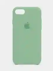 Лайм чехол Silicone Case для iPhone 7, 8, SE 2020, с открытым низом