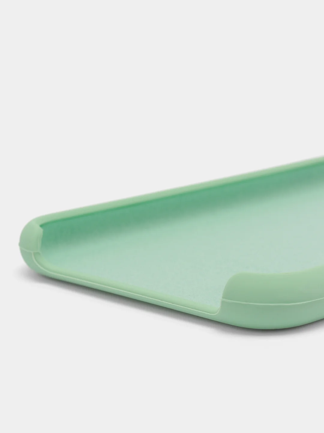 Лайм чехол Silicone Case для iPhone 7, 8, SE 2020, с открытым низом
