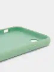 Лайм чехол Silicone Case для iPhone 7, 8, SE 2020, с открытым низом