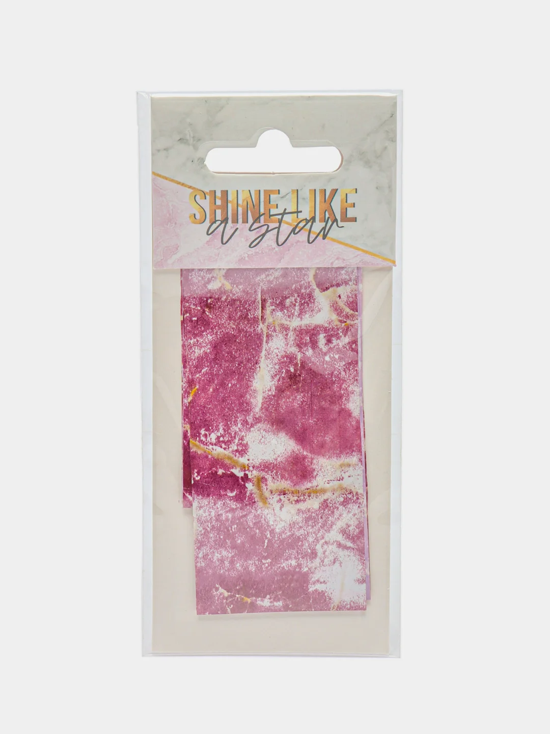 Переводная фольга для дизайна ногтей "Shine like a star", 4 х 100 см