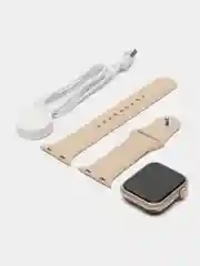 Бежевый умные смарт часы Smart watch X8 SE, 45 мм