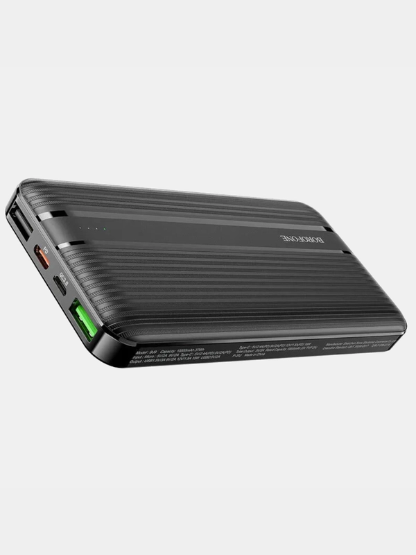 Внешний аккумулятор Borofone BJ9, 10000 mAh, Power Bank, Quick Charge 3.0