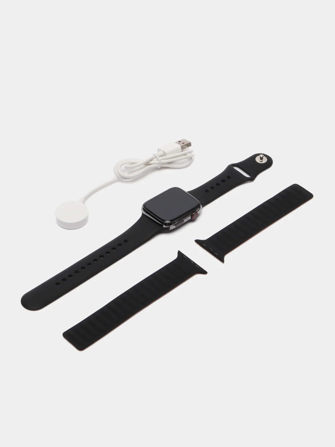 Черный умные смарт часы Smart watch DT NO.1 8 MAX DT8 Max, 45 мм