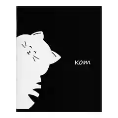 Общая тетрадь "Кот", 48 листов в линейку
