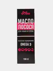 Лососевое масло FeelGOOD Омега 3, для кошек и собак, 100 мл