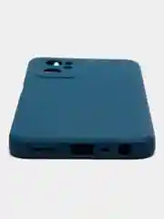 Синий силиконовый чехол для Realme 9i 4G / Oppo A96, (Реалми 9Ай / Оппо А96), прозрачный
