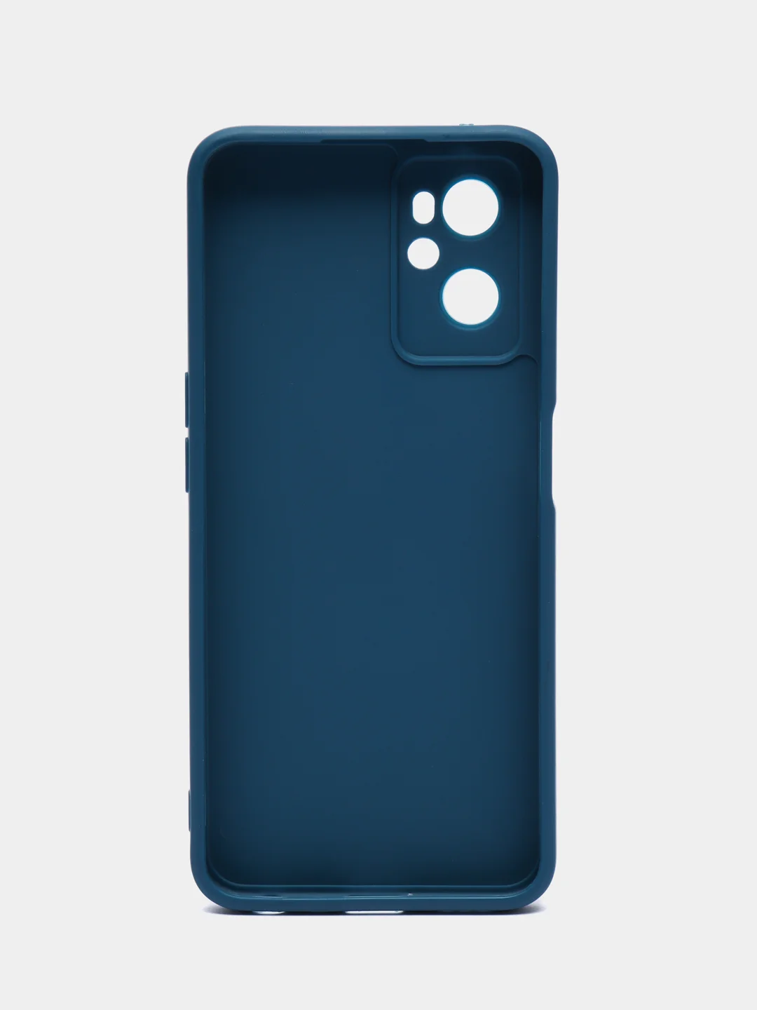 Синий силиконовый чехол для Realme 9i 4G / Oppo A96, (Реалми 9Ай / Оппо А96), прозрачный