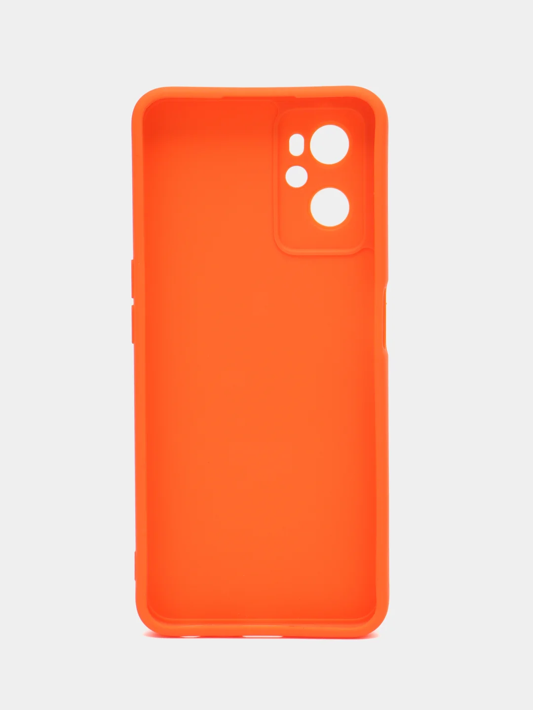 Оранжевый силиконовый чехол для Realme 9i 4G / Oppo A96, (Реалми 9Ай / Оппо А96), прозрачный