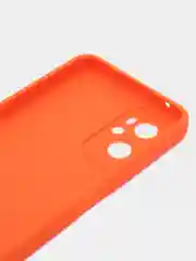 Оранжевый силиконовый чехол для Realme 9i 4G / Oppo A96, (Реалми 9Ай / Оппо А96), прозрачный